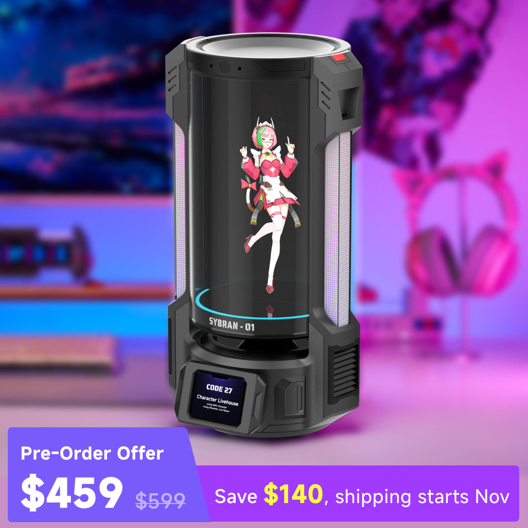 Pre-order! SyBran Code 27 Customizable 3D AI Companion Hub